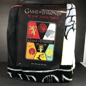 Sold out!GAME OF THRONES HOUSE SIGIL THROW BLANKET